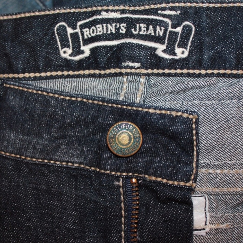 New Men's ROBIN'S JEAN sz 32 OSTRED Straight Jeans - Picture 7 of 8